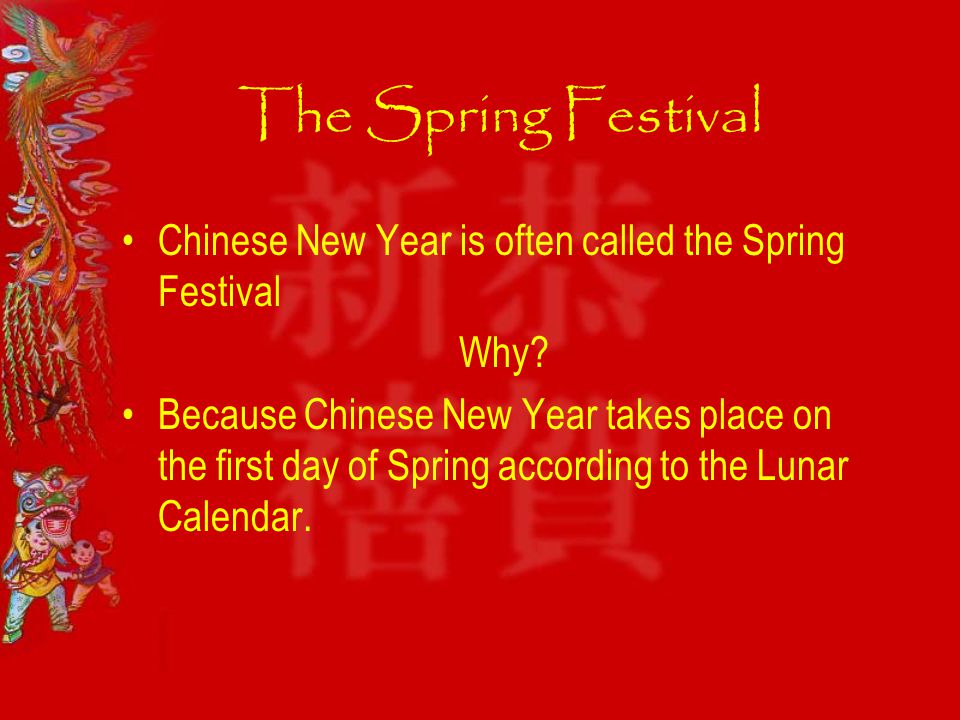 Chinese New Year The Spring Festival Ppt Video Online Download