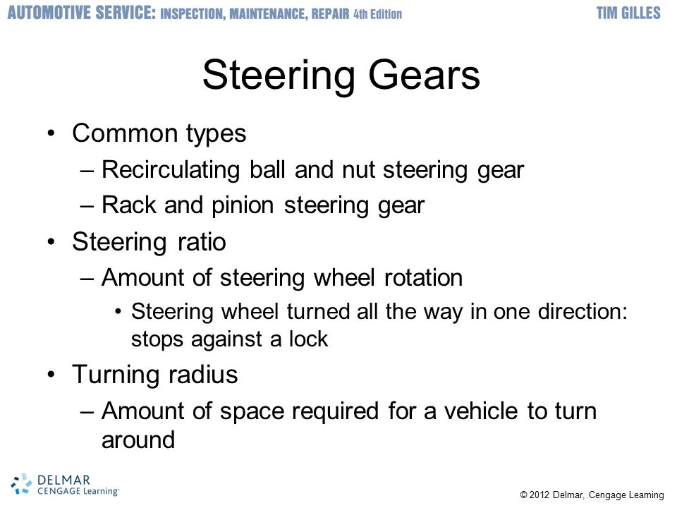 Steering Fundamentals Ppt Video Online Download