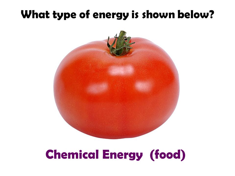 What type of energy is shown below