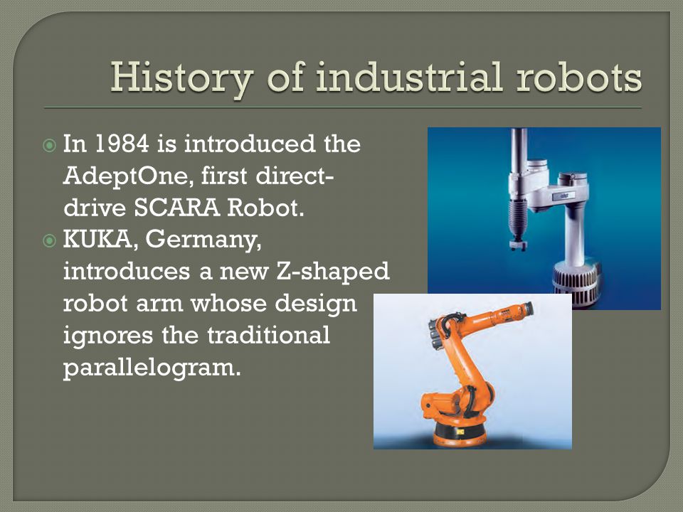 Industrial Robots But Fsi Ppt Video Online Download