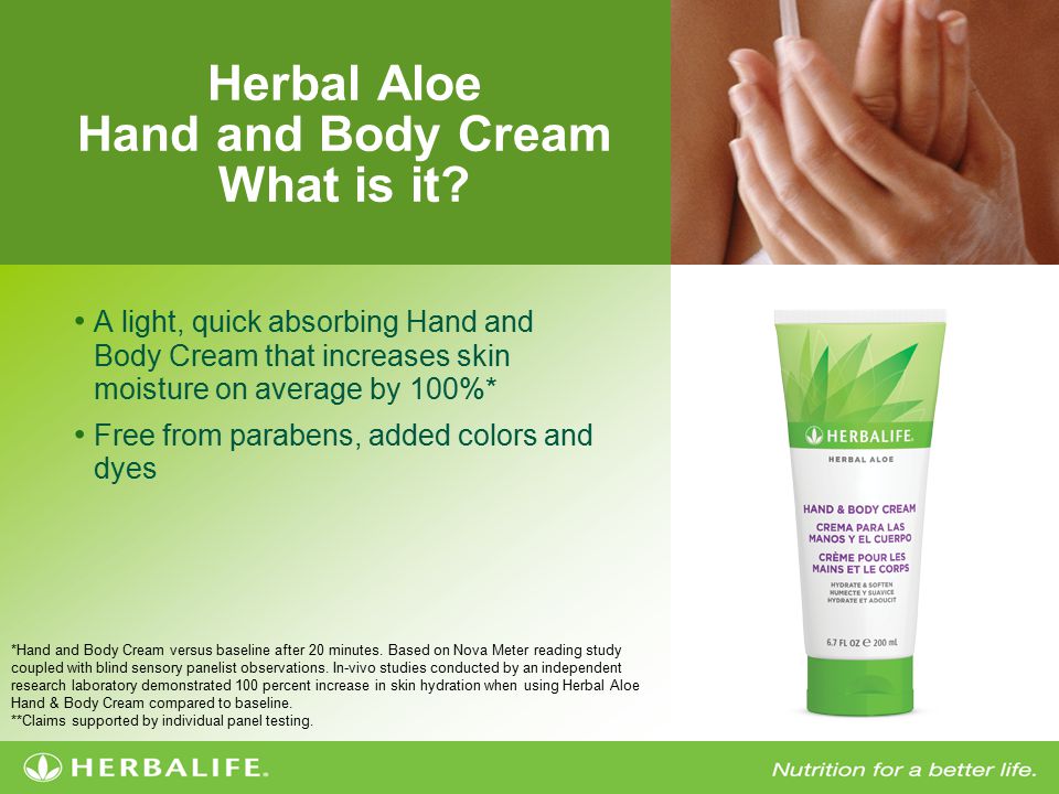 Herbal Aloe Hand and Body What is it? ppt video online download