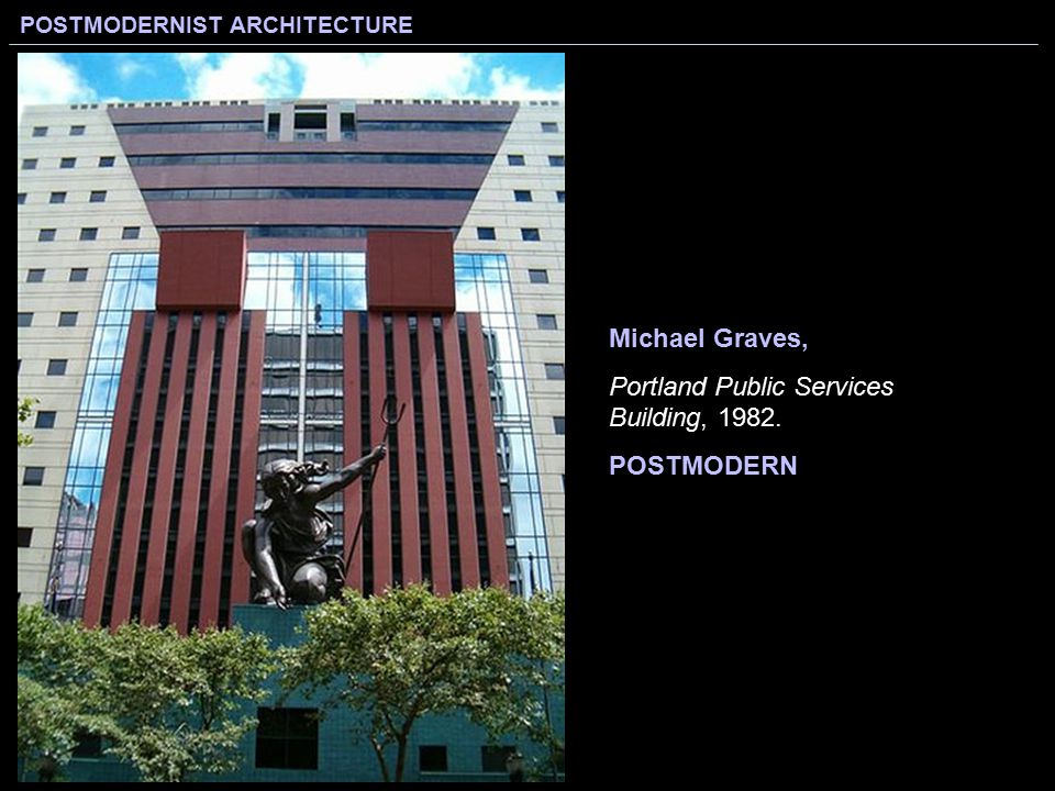 Michael Graves, Portland Public Services Building, POSTMODERN