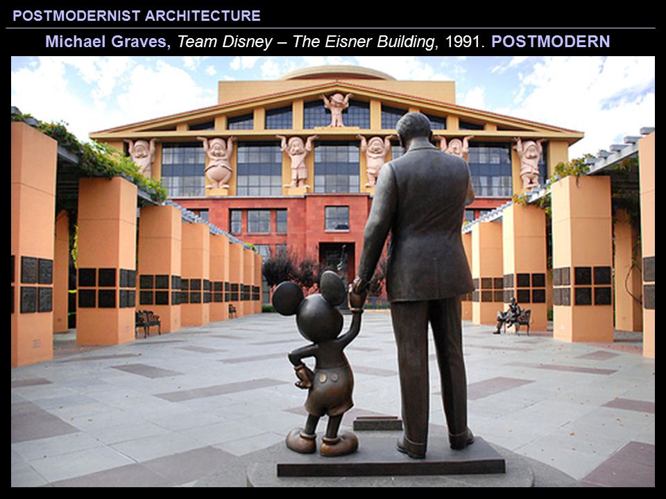 Michael Graves, Team Disney – The Eisner Building, POSTMODERN