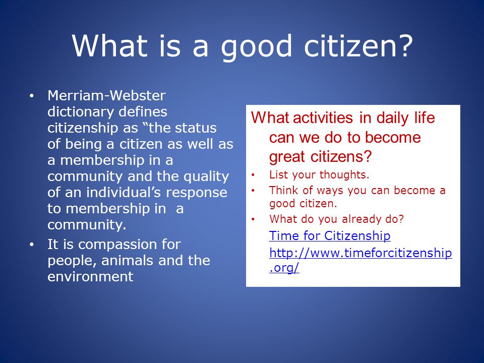 A Good Citizen How to be a Good Citizen?. - ppt video online download