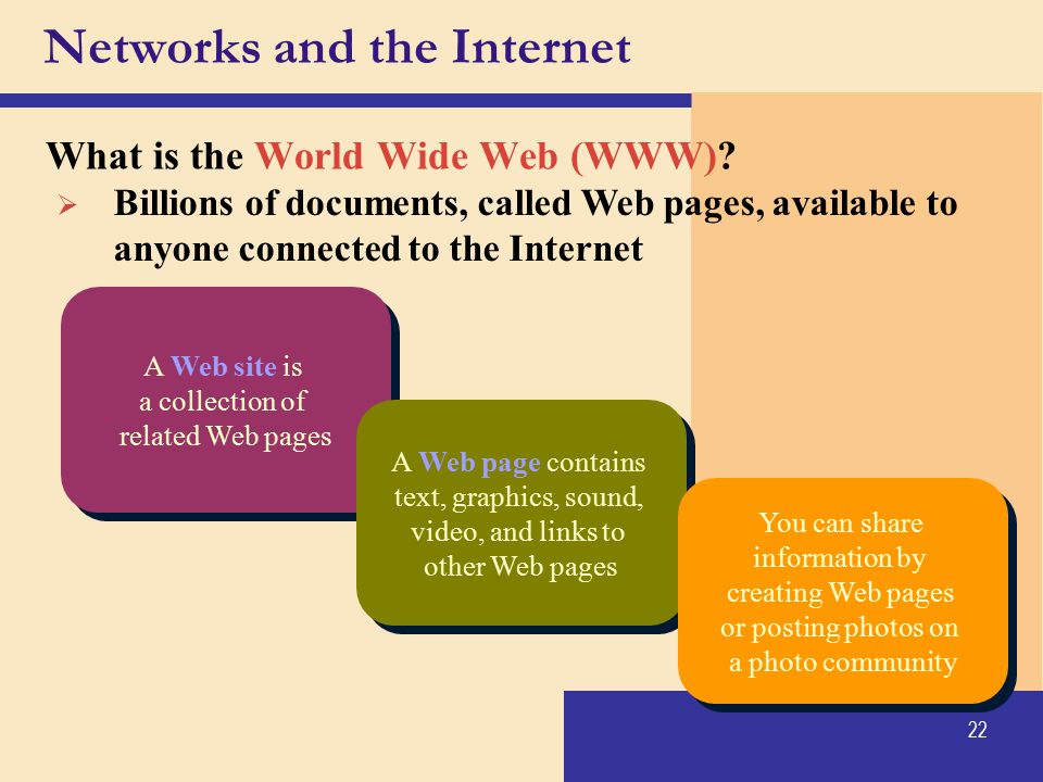 Networks and the Internet