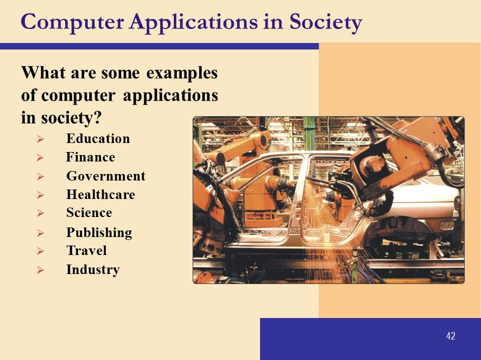 Computer Applications in Society