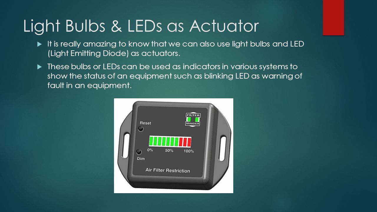 Actuators & Their Applications - ppt video online download