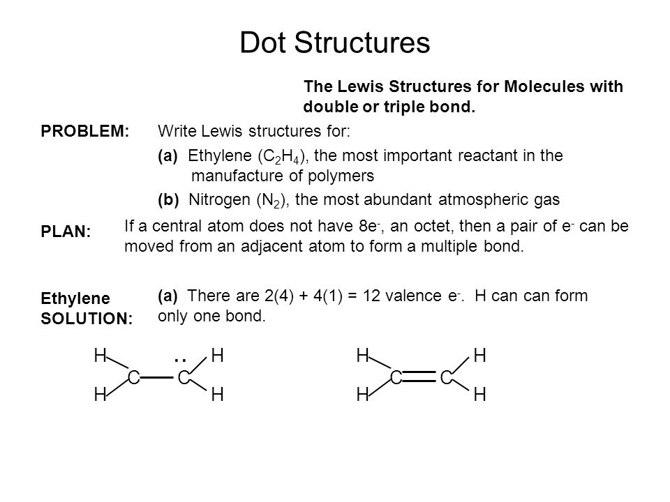 C2h4 Lewis Dot Structure