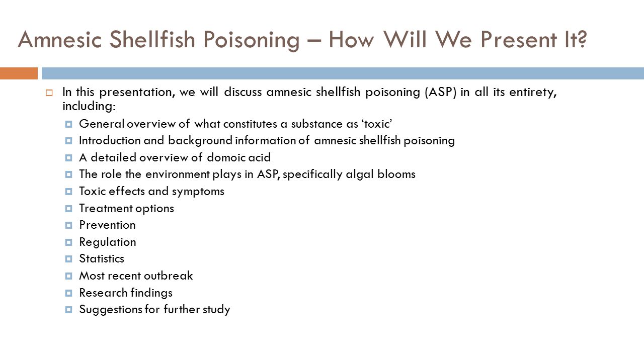 Amnesic Shellfish Poisoning Ppt Video Online Download