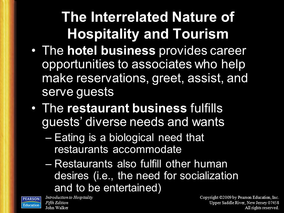 nature of hotel industry business