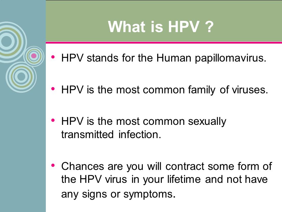 human papillomavirus diagnosis ppt