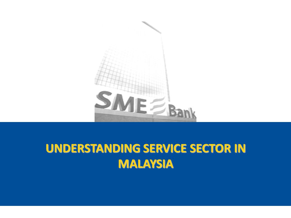 UNDERSTANDING SERVICE SECTOR IN MALAYSIA