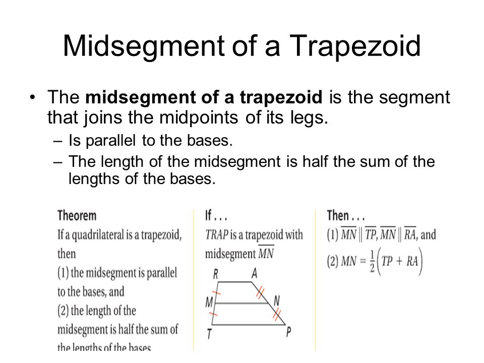 Midsegment of a Trapezoid
