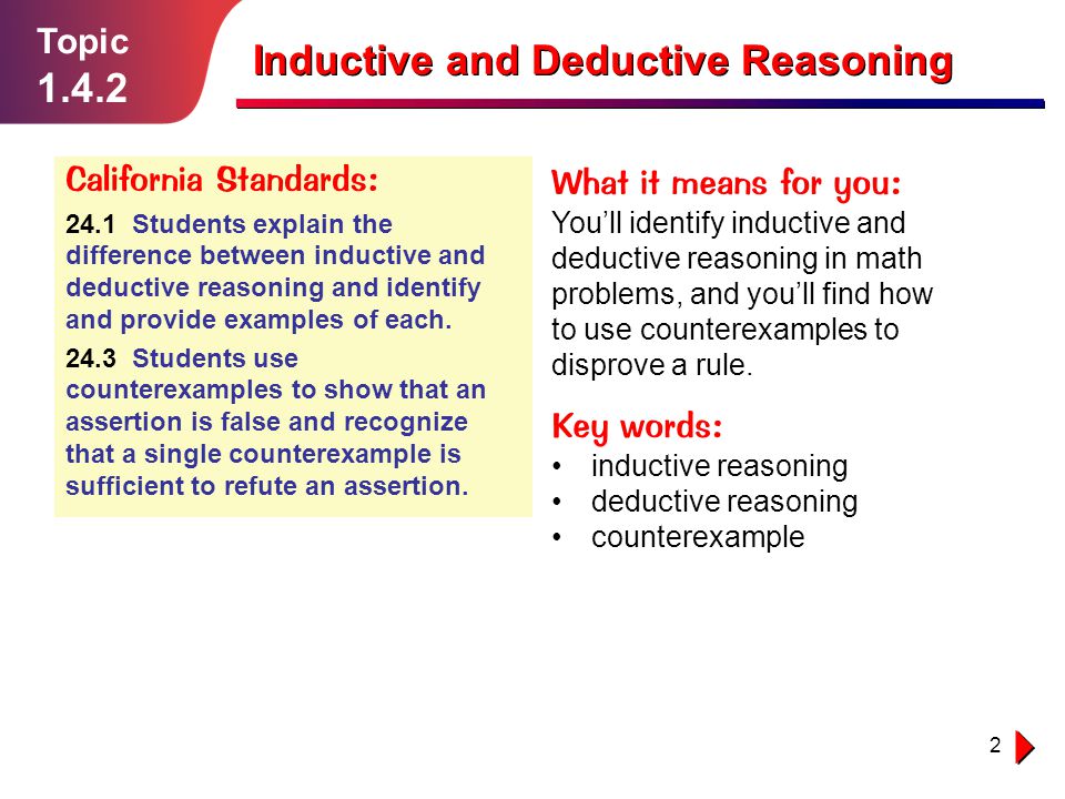 difference between inductive and deductive thinking