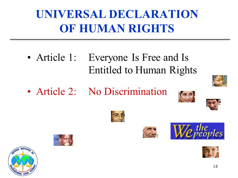 UNIVERSAL DECLARATION OF HUMAN RIGHTS