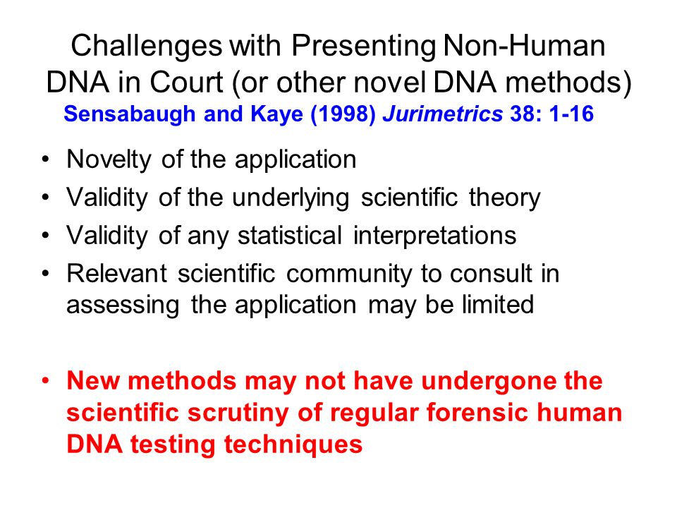 Fundamentals Of Forensic Dna Typing