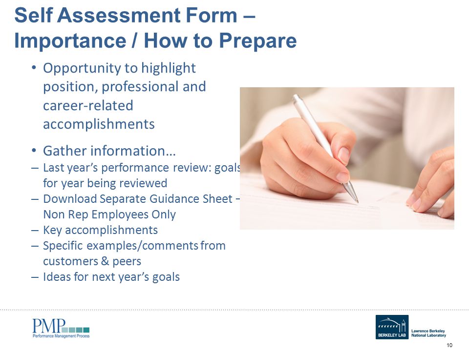 Annual Self Assessment Workshop For Employees Ppt Video Online Download