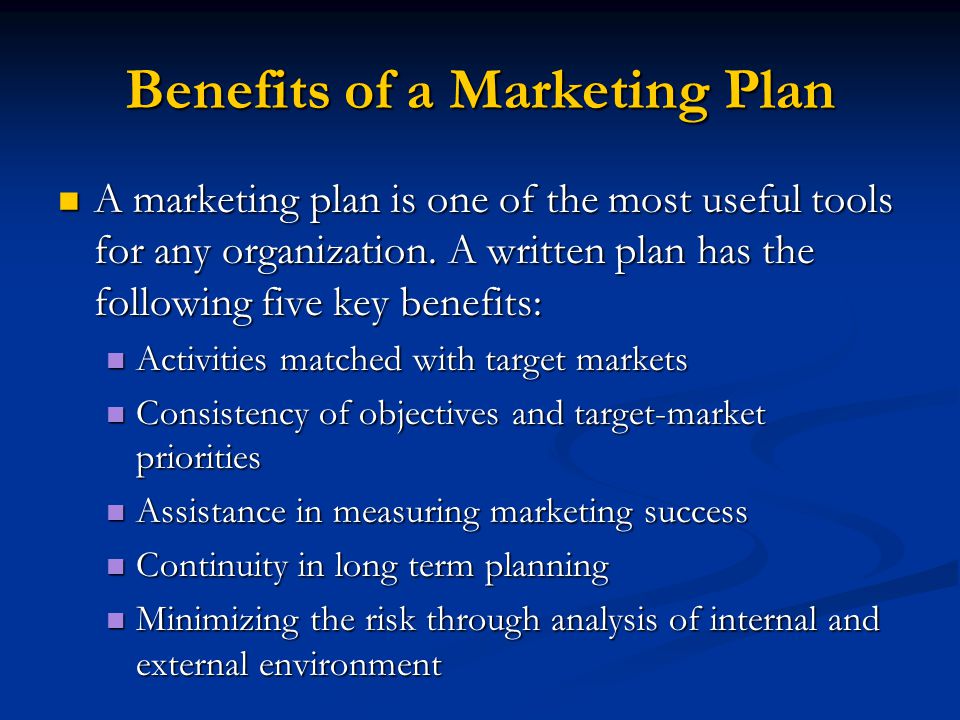 Planning Marketing Strategy - ppt video online download