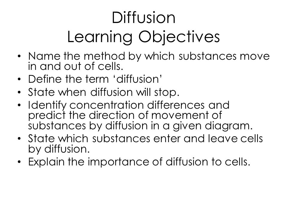 Diffusion and Osmosis in plant and animal cells - ppt video online download
