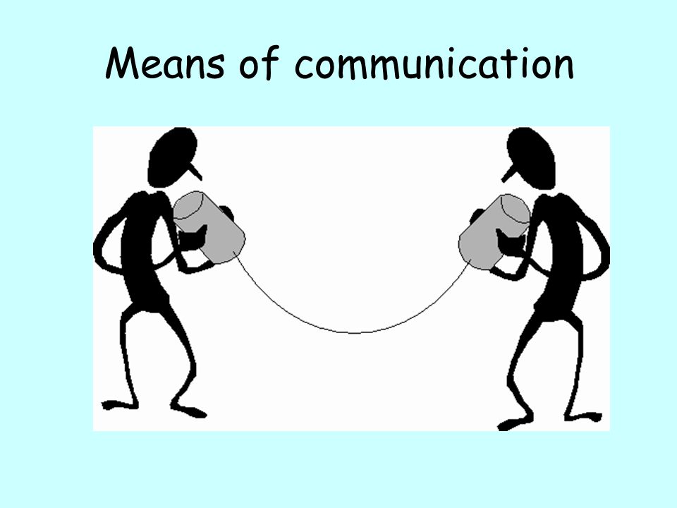 Ways of communicating презентация