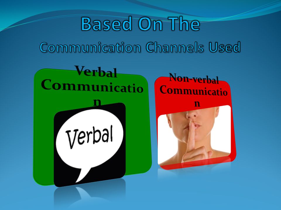 Based On The Communication Channels Used