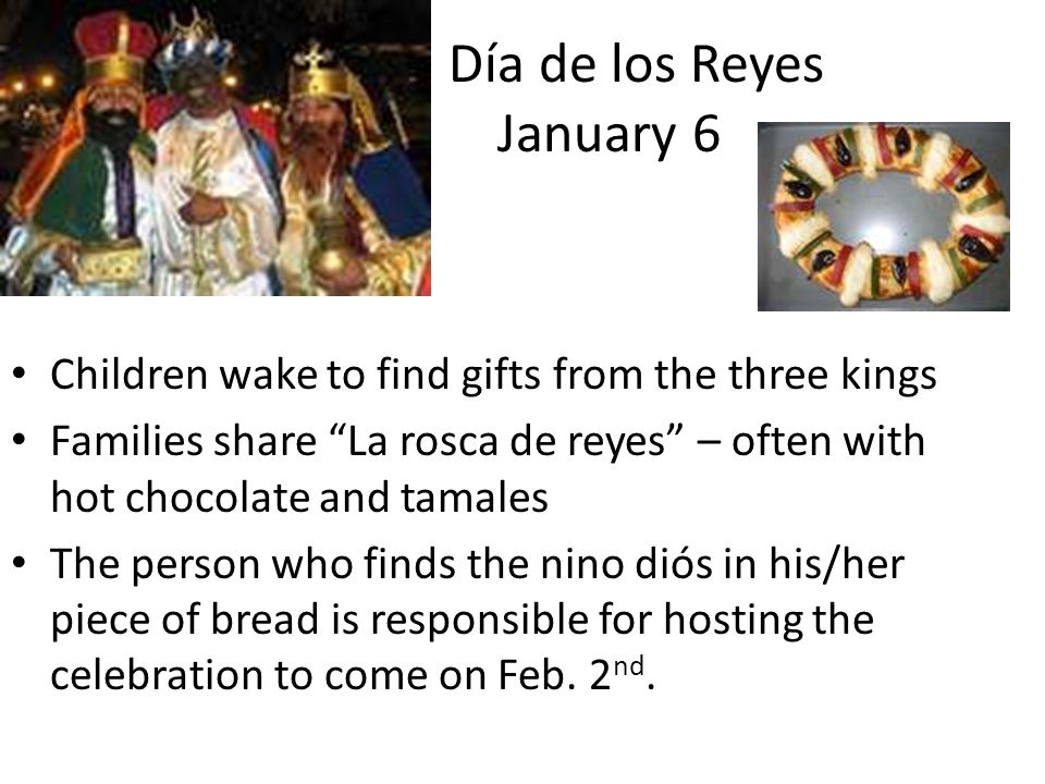 El Día de los Reyes January 6