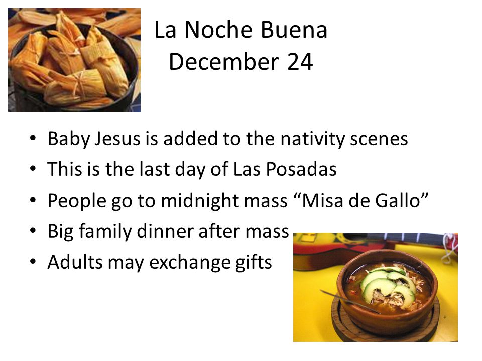 La Noche Buena December 24