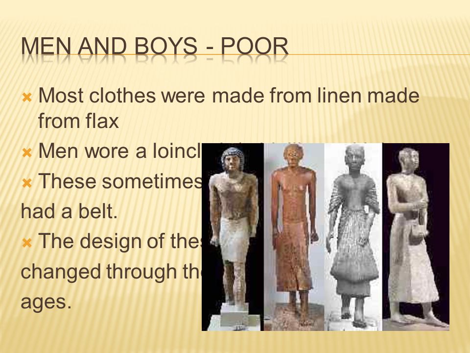 Clothing in Ancient Egypt - ppt video online download