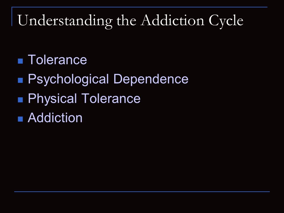 Understanding the Addiction Cycle