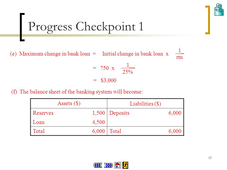 17 Multiple Deposits Creation And Contraction Ppt Video Online Download