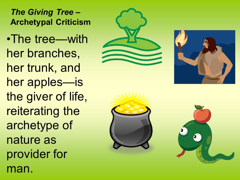The Giving Tree – Archetypal Criticism