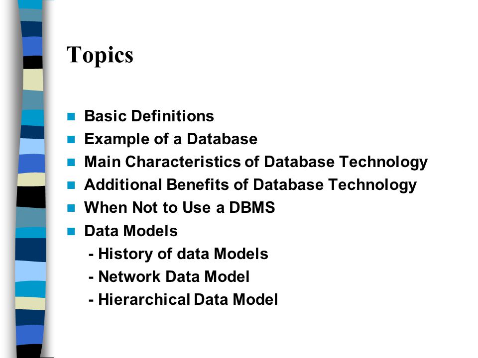 basic presentation topics
