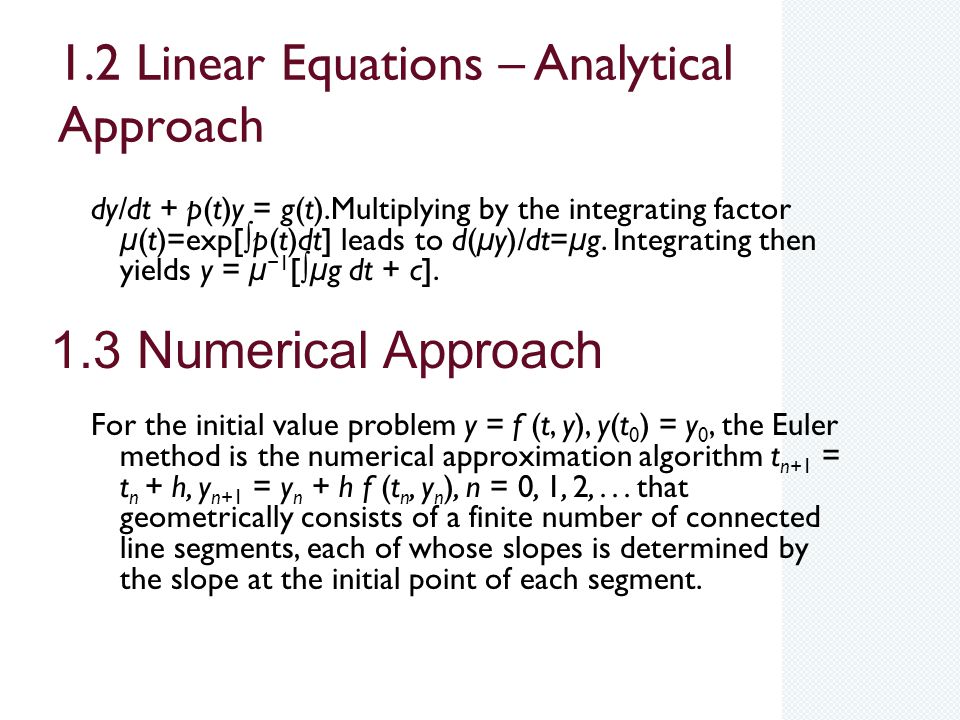 Differential Equations Ppt Video Online Download