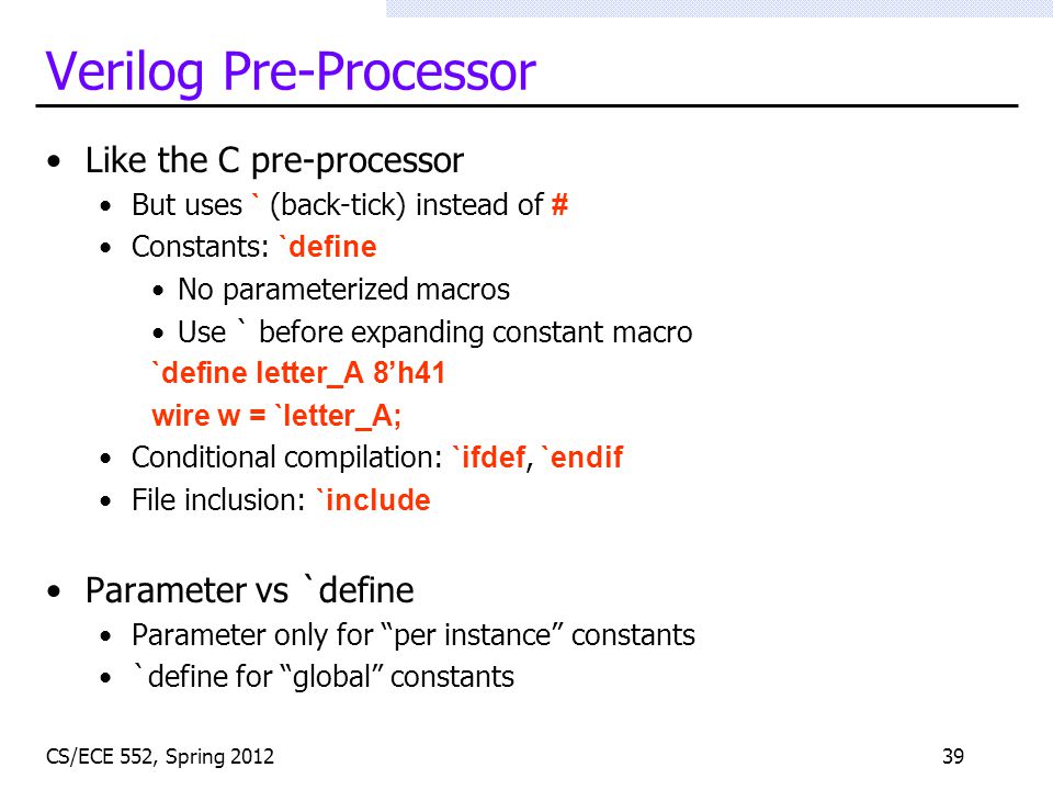 Verilog For Computer Design Ppt Download Verilog For Computer Design Ppt Download
