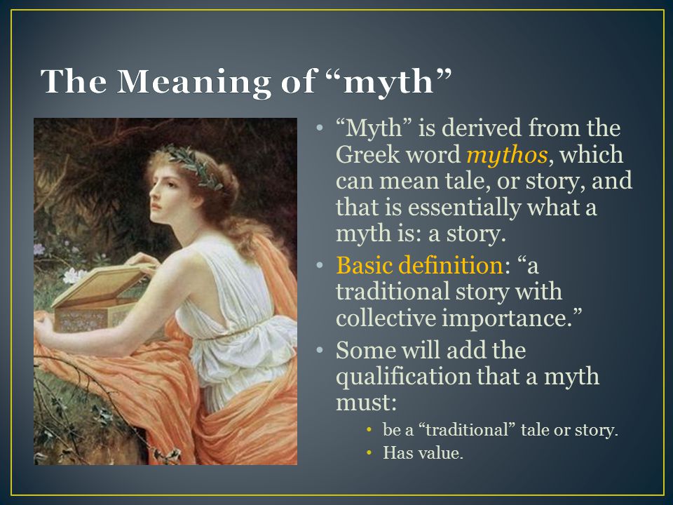 Image result for MYTH definition