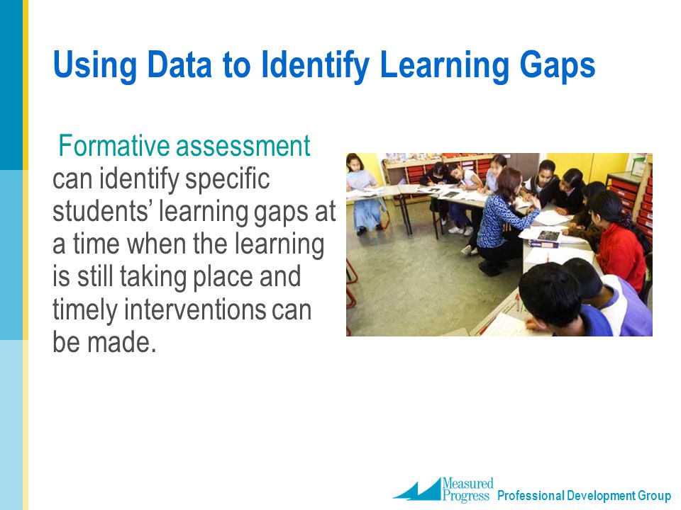 Using Data to Identify Learning Gaps