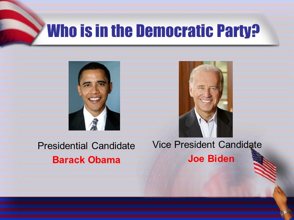 Who is in the Democratic Party