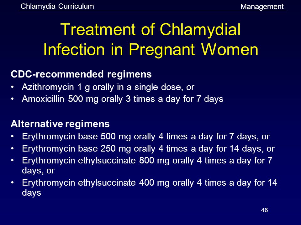 Chlamydia infection