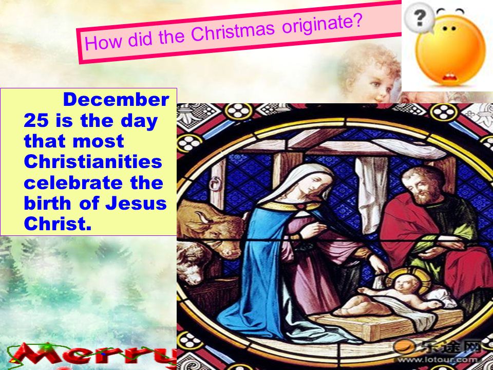 How did the Christmas originate