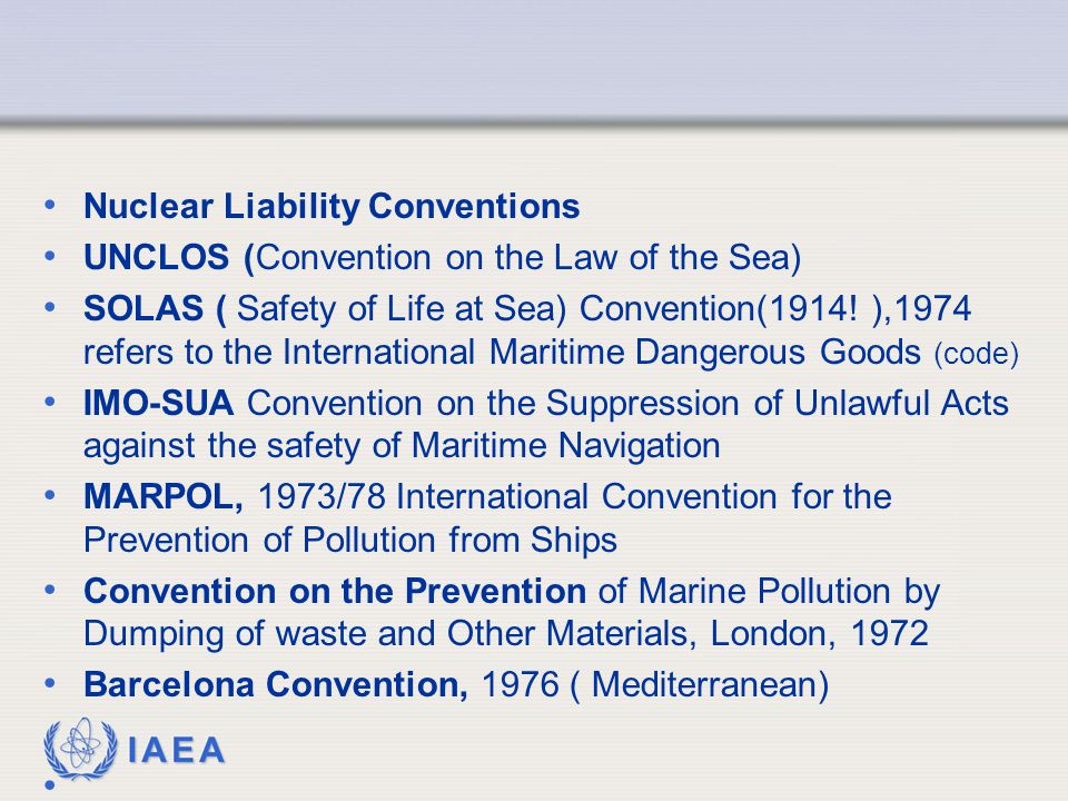 Nuclear Liability Conventions