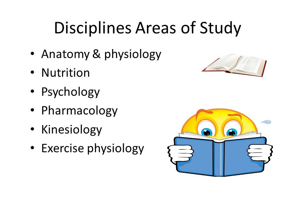 Disciplines Areas of Study