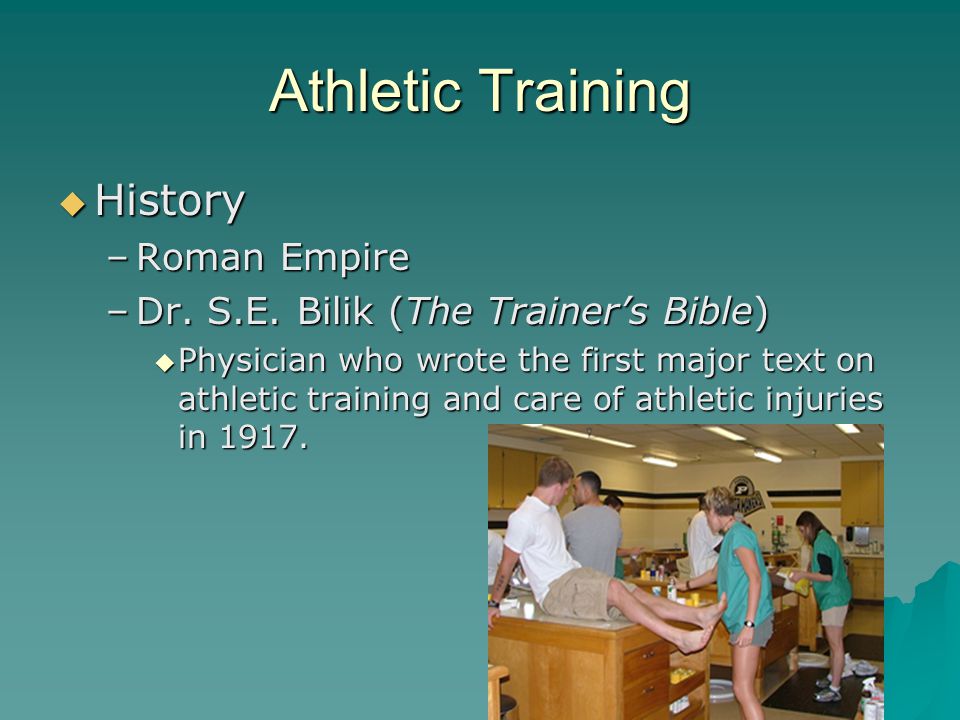 Athletic Training History Roman Empire