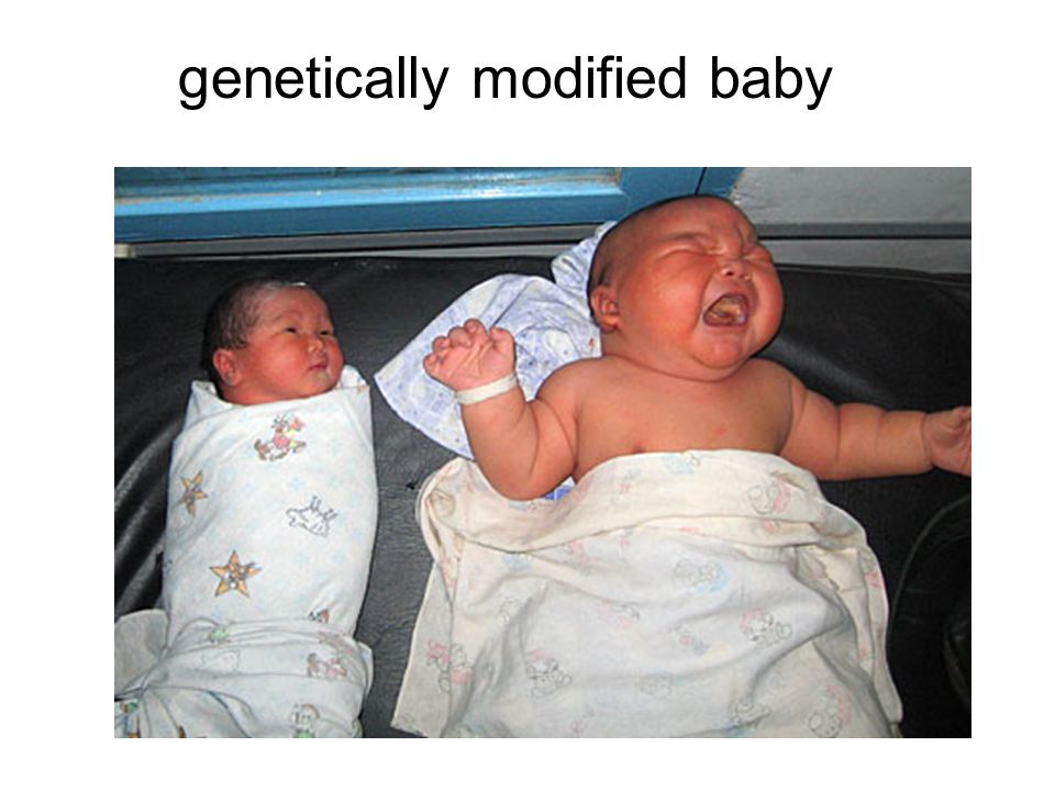 genetically modified baby