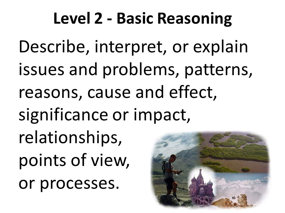 Level 2 - Basic Reasoning