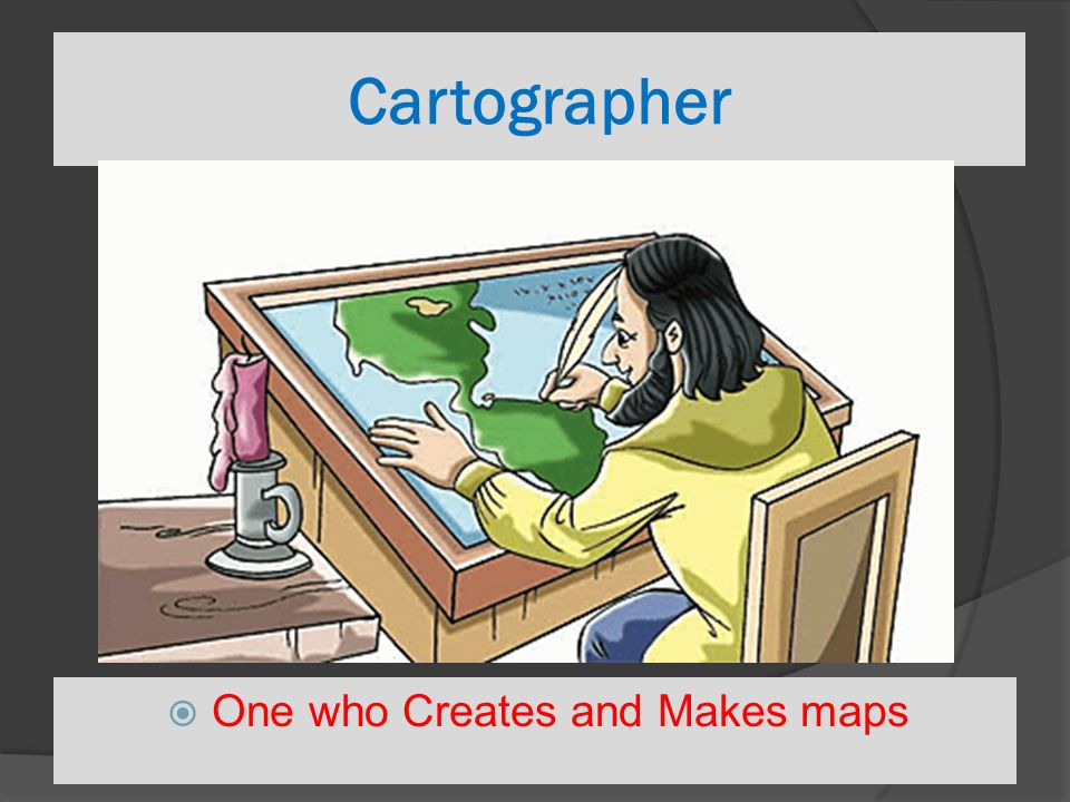 One who Creates and Makes maps