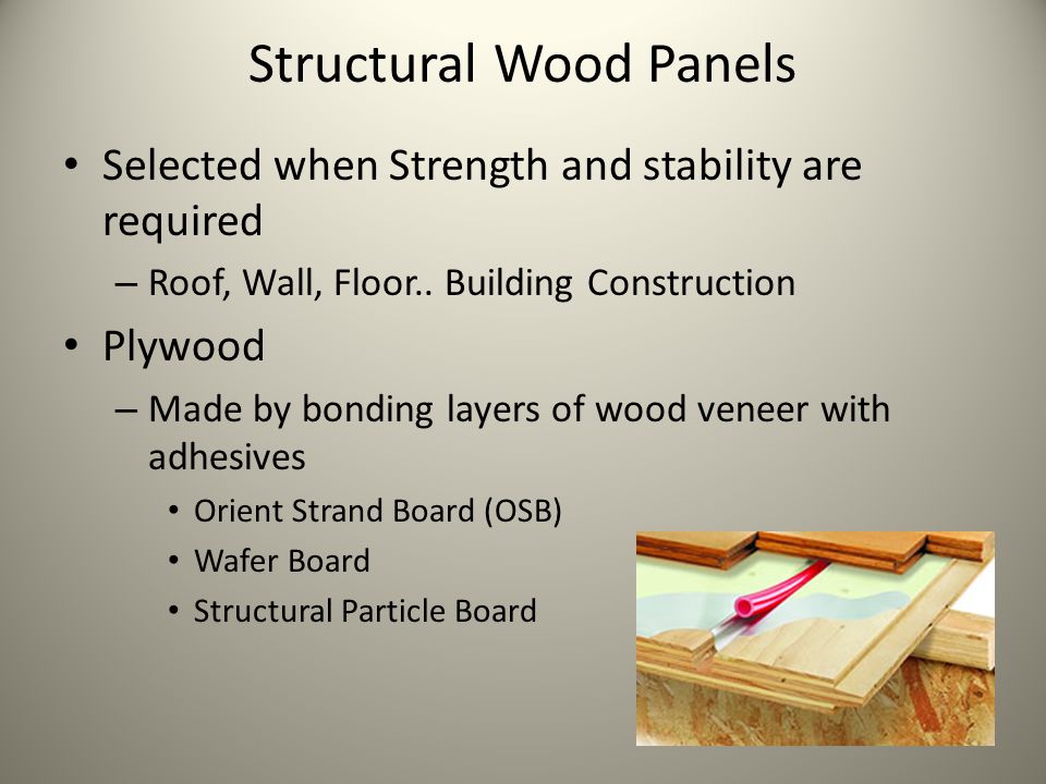 Structural Wood Panels