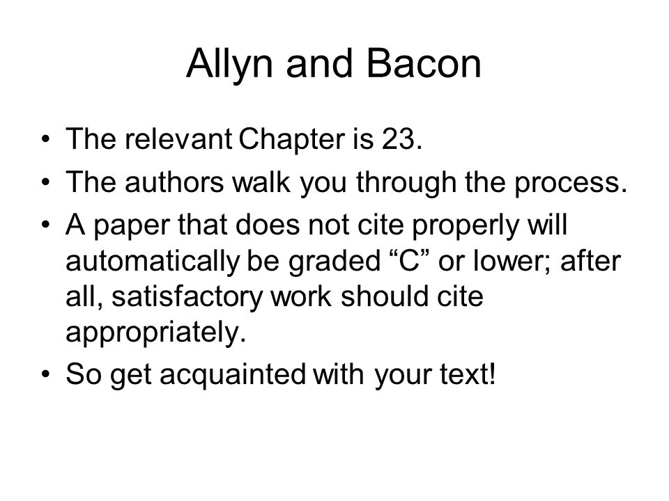 Allyn and Bacon The relevant Chapter is 23.