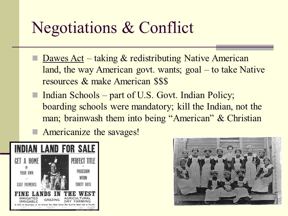 Negotiations & Conflict