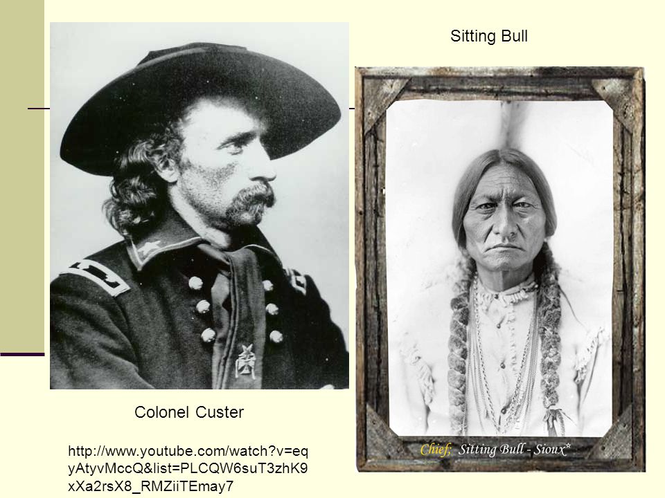 Sitting Bull Colonel Custer