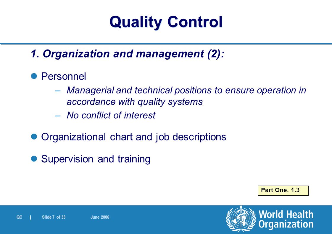 World Health Organization Organizational Chart